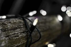 Idooka Outdoor Christmas Lights - Xmas LED Fairy Lighting IP44 Warm/Multicolour/Bright -Green Haven Shop Wrapped