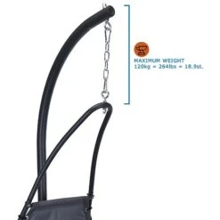 Idooka Hanging Lounger Chair 11 Idooka Hanging Lounger Chair -Green Haven Shop X80000011.Weight