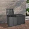 Idooka 750L Black Storage Box
