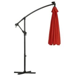 Solar LED Cantilever Parasol -Green Haven Shop g0588 21